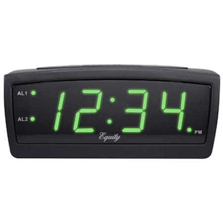 La Crosse Technology Ltd 30229 0.9 Green LED Alarm Clock